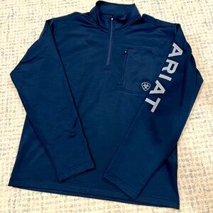 Ariat Tek Team 1/4 zip M in Navy - NWOT